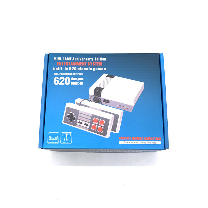 NES Game Console 8-bit Nostalgic 80 S Retro FC NES 620 TV Mini Game Host - Addy Mart