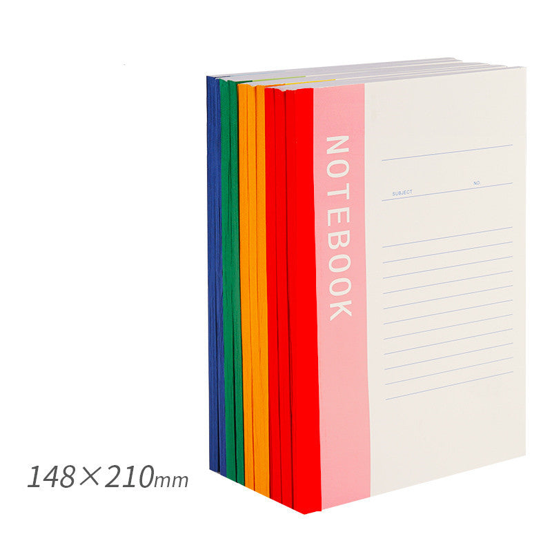 Notebook Simple College Students Use Notebook B5 Thickened A5 Diary Homework Exercise Book A4 Super Thick Business Work Record Office Supplies Stationery Soft Copy Wholesale - Addy Mart