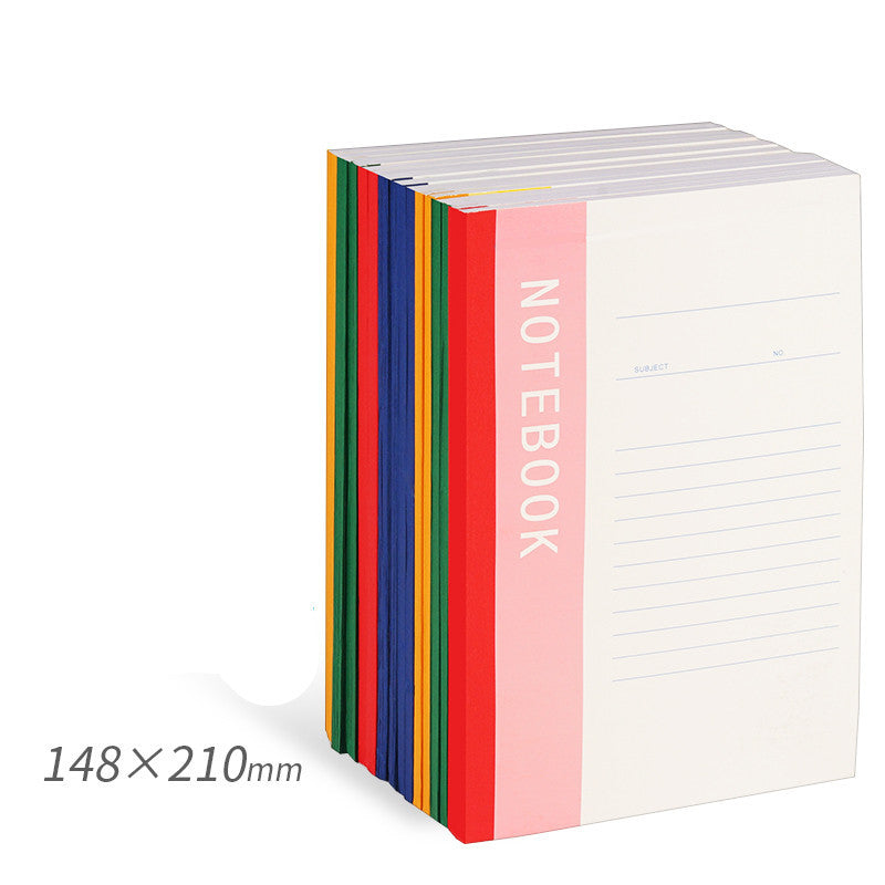 Notebook Simple College Students Use Notebook B5 Thickened A5 Diary Homework Exercise Book A4 Super Thick Business Work Record Office Supplies Stationery Soft Copy Wholesale - Addy Mart