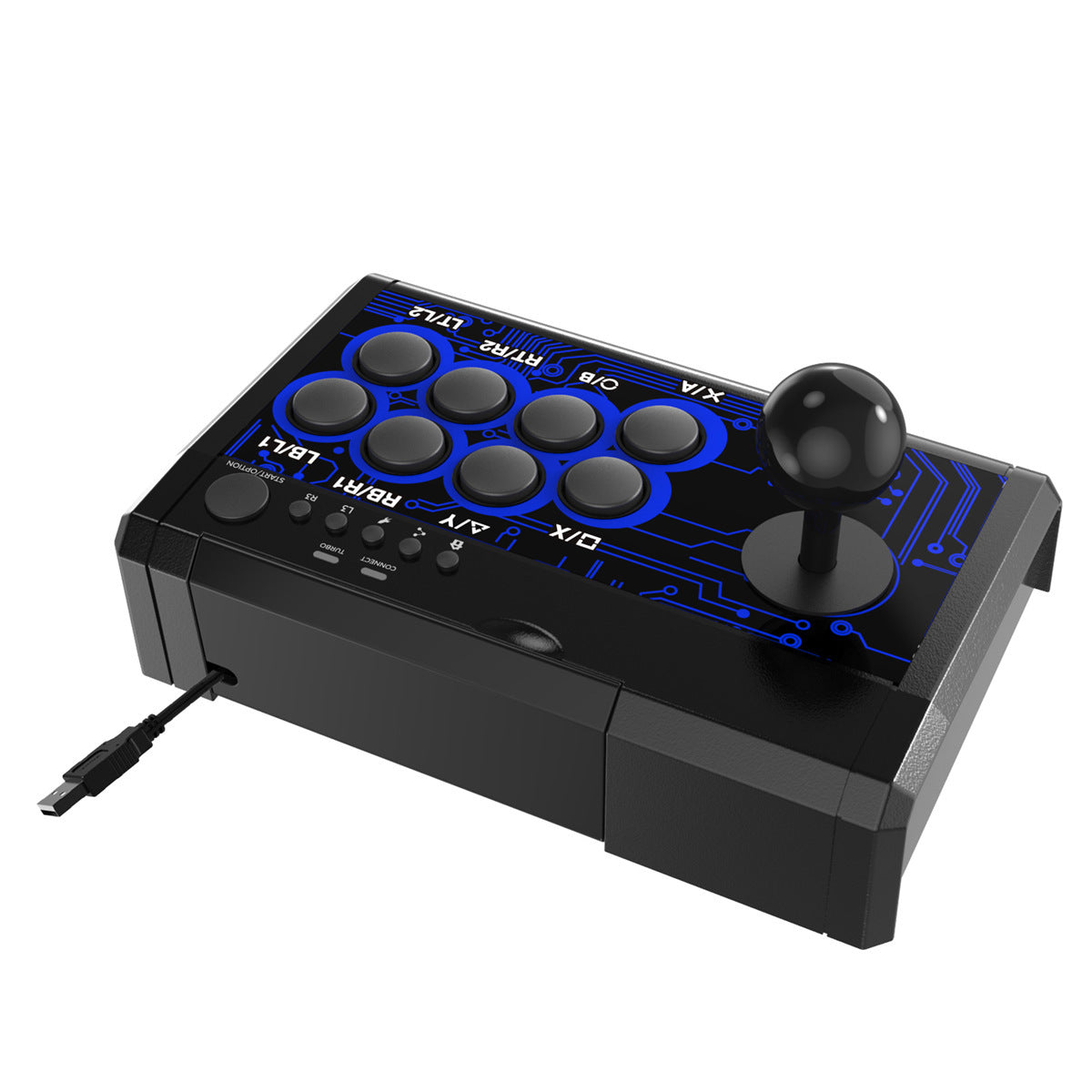 Fighting Stick Game Joystick USB Wired Rocker - Addy Mart