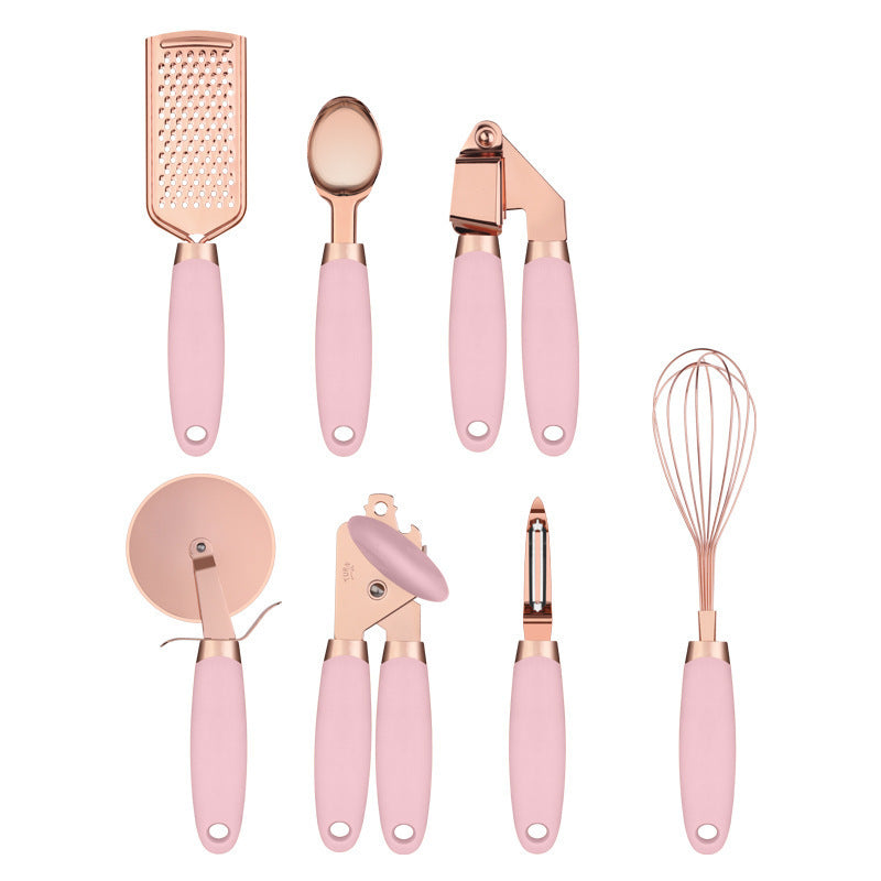 Kitchen Household Peeler Gadget Copper Plating Set - Addy Mart