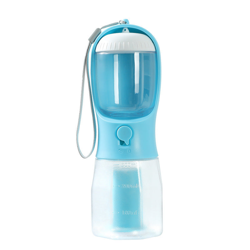 Dog Water Cup Drinking Food Garbage Bag Three-in-one Portable Small Multi-functional Pet Cups Pets Supplies - Addy Mart