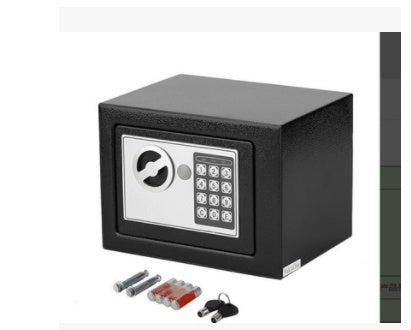 Mini office safe - Addy Mart