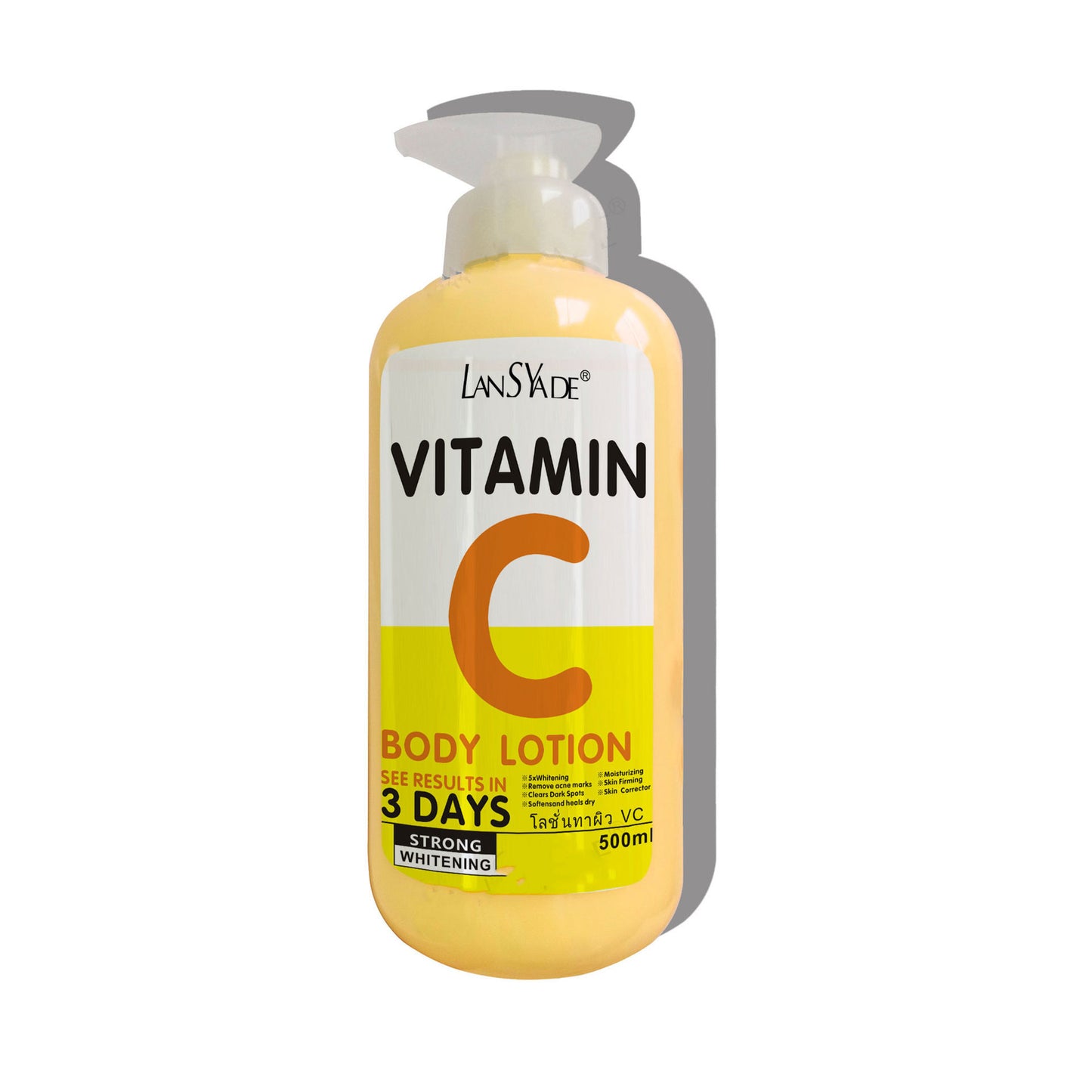Tartaric Acid VC Lotion VE Skin Beauty Brightening Lotion 500ml Moisturizing Moisturizer - Addy Mart