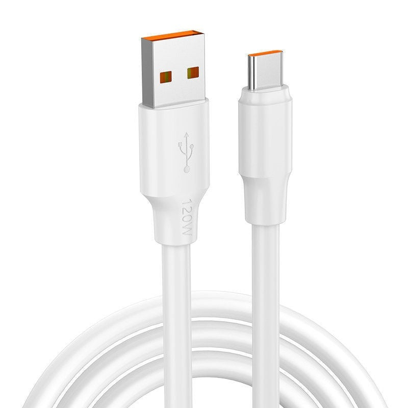 120W Data Cable Type-C Mobile Phone Charging Cable - Addy Mart
