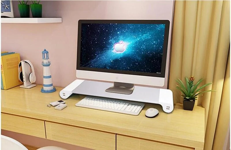 Aluminum Desktop Monitor Stand - Addy Mart