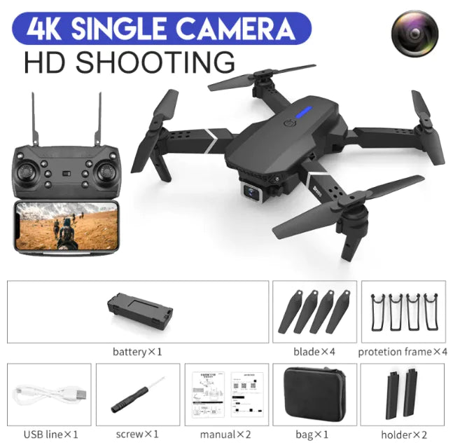 4K Dual-Camera Drone - Addy Mart
