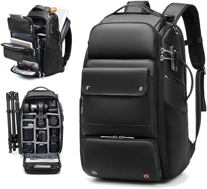 Large Capacity Camera & Laptop Backpack - Addy Mart