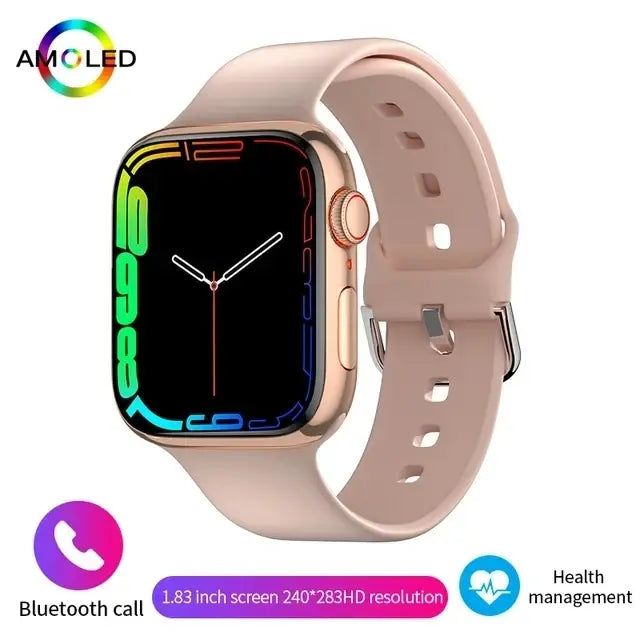 Men's Sport Smartwatch Bluetooth GPS Health Monitoring - Addy Mart