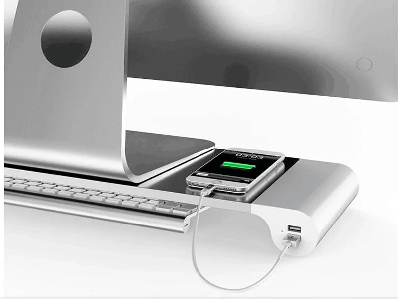 Aluminum Desktop Monitor Stand - Addy Mart