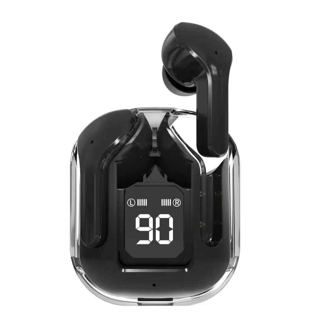 Bluetooth Earbuds - Transparent Space Capsule Design - Addy Mart