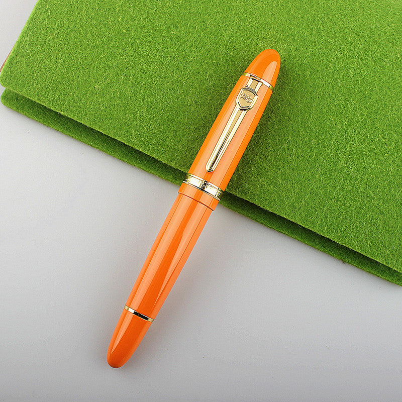 Business Office Metal Signature Signed Pearl Round Beads Neutral Ball Pen - Addy Mart