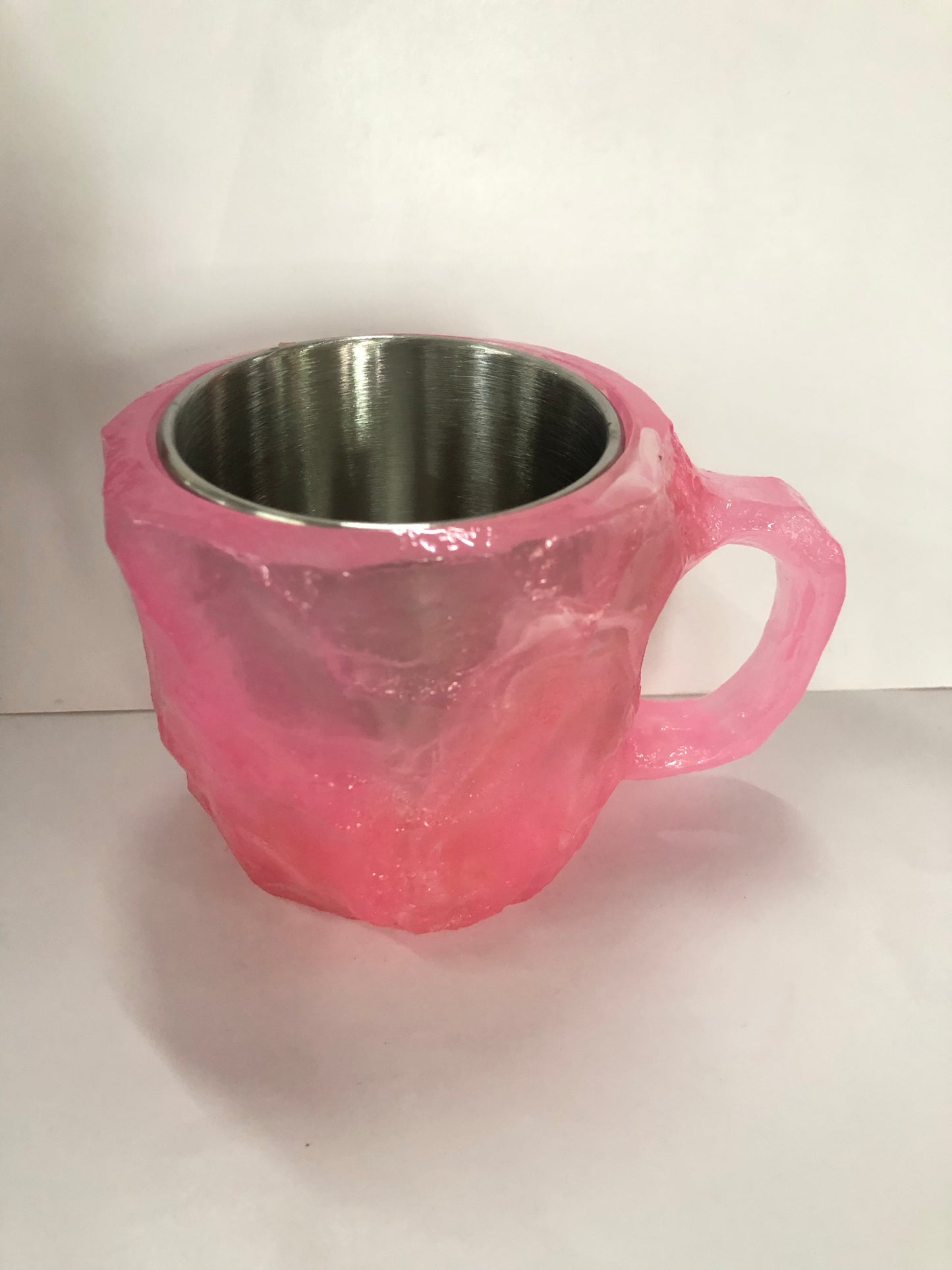 400ml Resin Mineral Crystal Coffee Mugs With Handles Elegant Fake Mineral Crystal Cup For Workplace Home Decor Christmas Gift Kitchen Gadgets - Addy Mart
