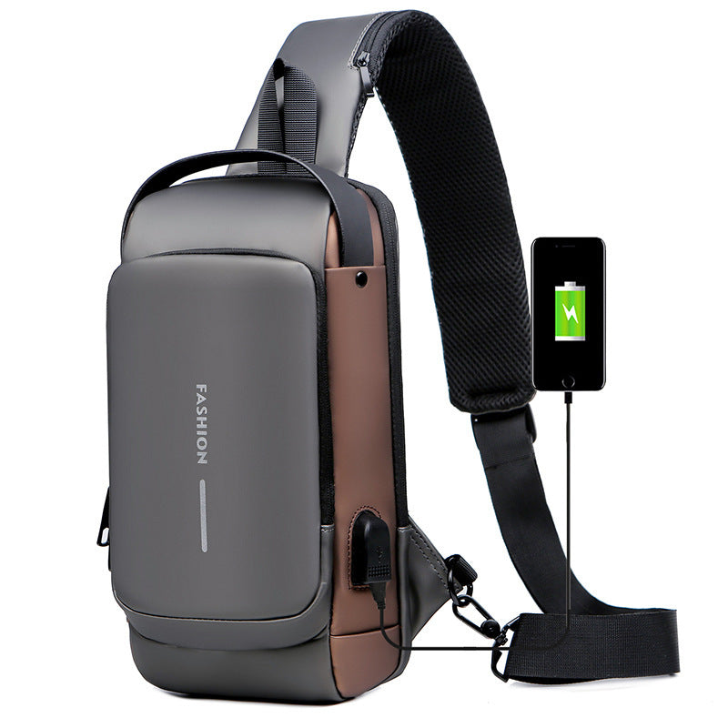Motorcycle Chest Bag Password Anti-theft Men's Fashion - Addy Mart