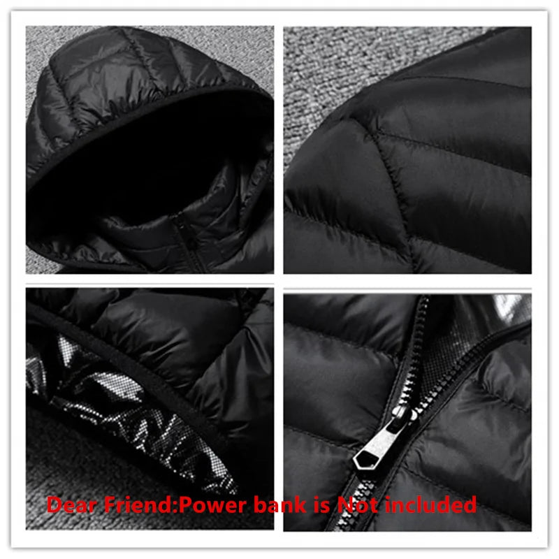 Heated Jackets Vest Down - Addy Mart