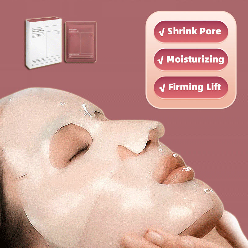 Face Mask Shrink Pore Moisturizing Refreshing Brightening Firming Lift Nourish Skin Care Deep Hydration Moisturizer - Addy Mart