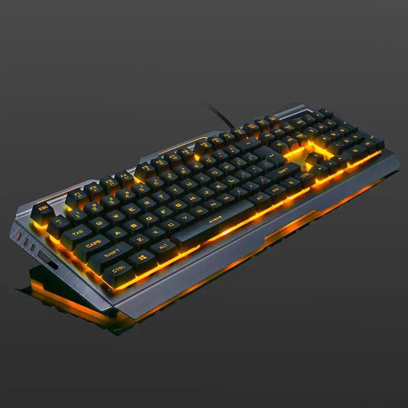 Mechanical Feel Gaming Keyboard Mouse Set - Addy Mart