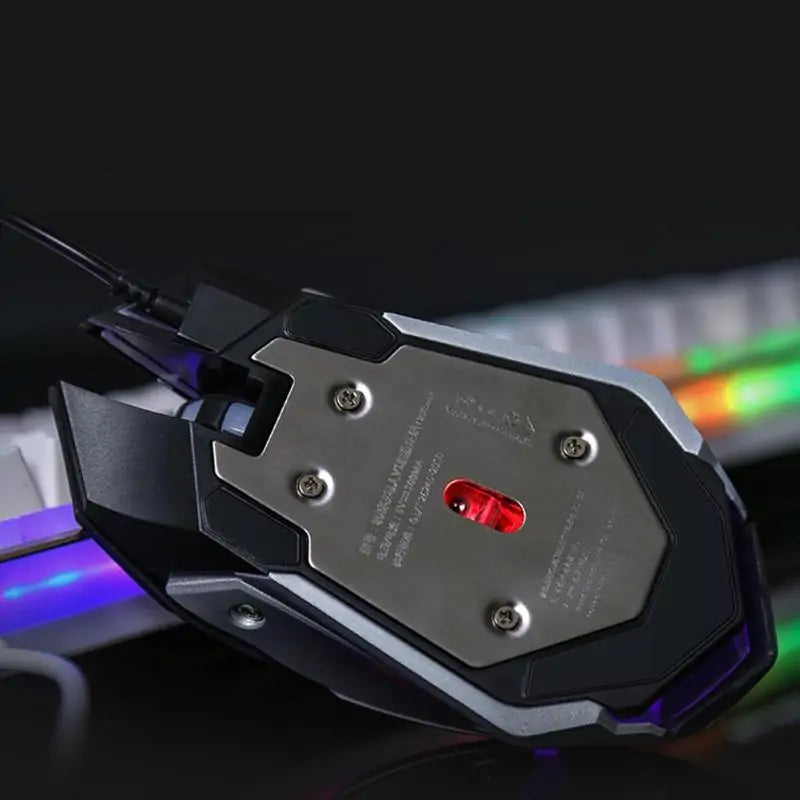 Mechanical Feel Gaming Keyboard Mouse Set - Addy Mart