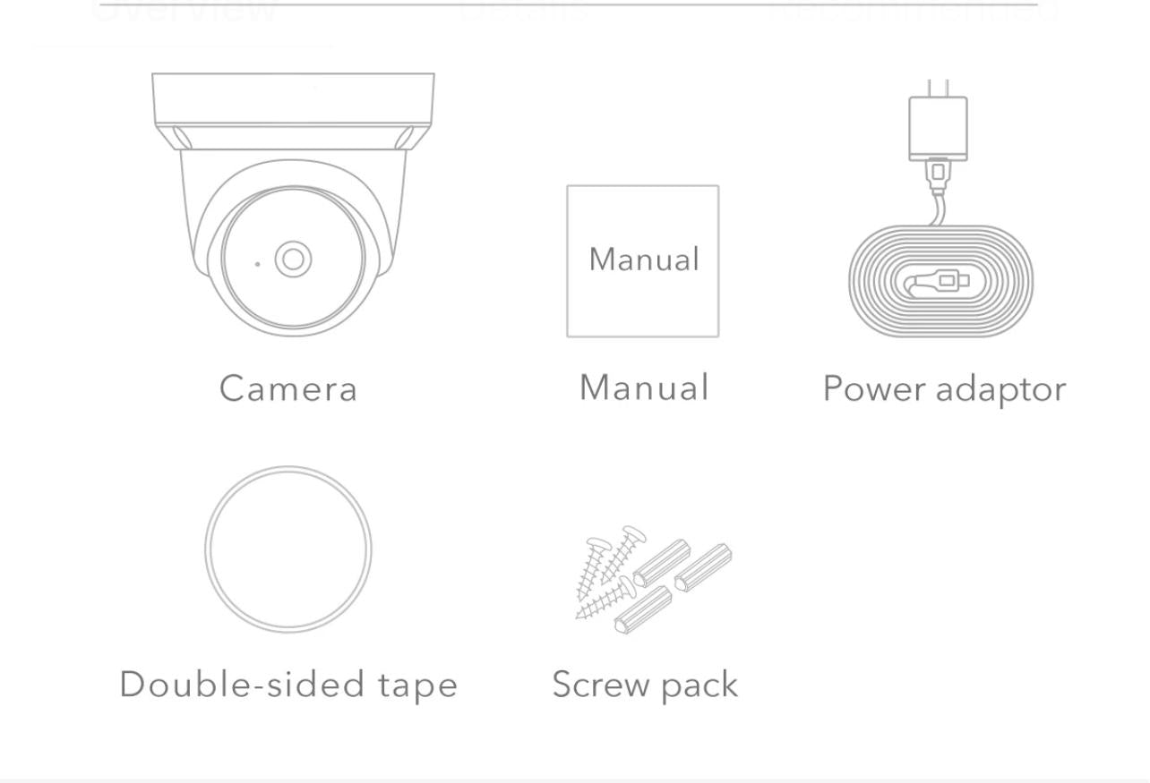 Xiaovv Q1 Home Security Surveillance Camera - Addy Mart