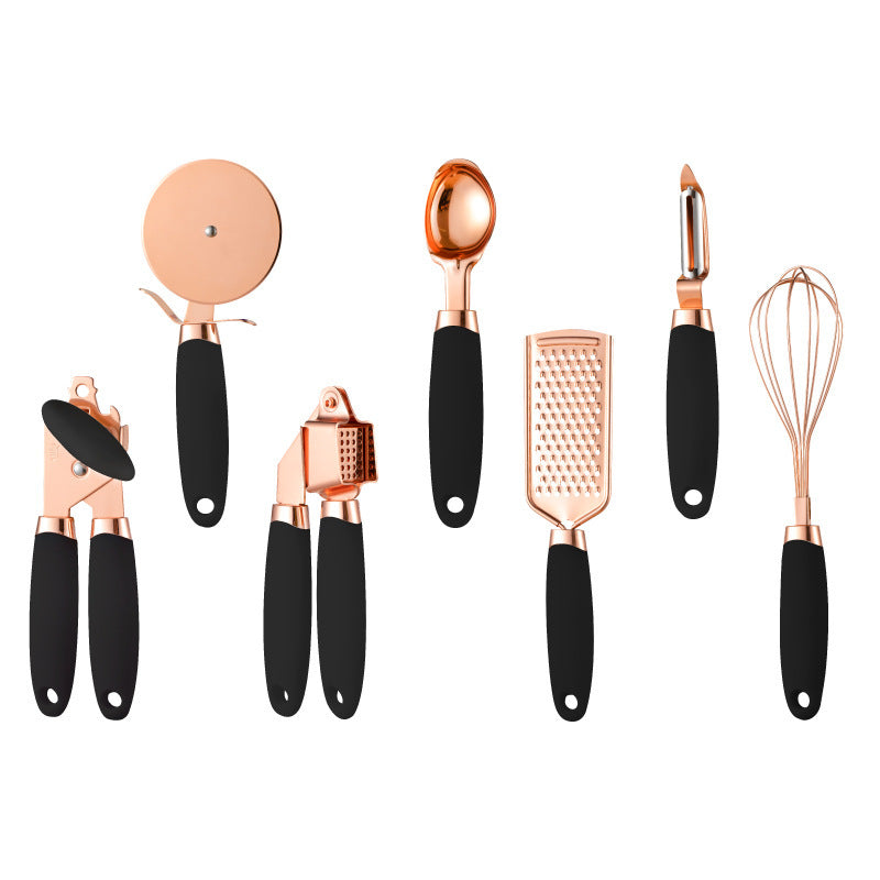 Kitchen Household Peeler Gadget Copper Plating Set - Addy Mart