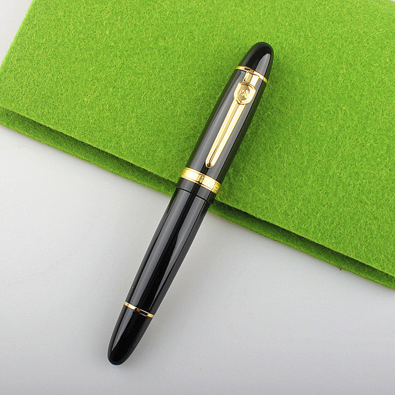 Business Office Metal Signature Signed Pearl Round Beads Neutral Ball Pen - Addy Mart