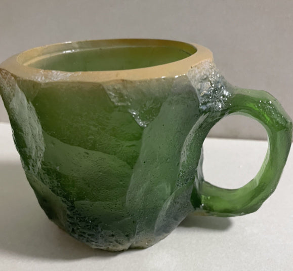 400ml Resin Mineral Crystal Coffee Mugs With Handles Elegant Fake Mineral Crystal Cup For Workplace Home Decor Christmas Gift Kitchen Gadgets - Addy Mart