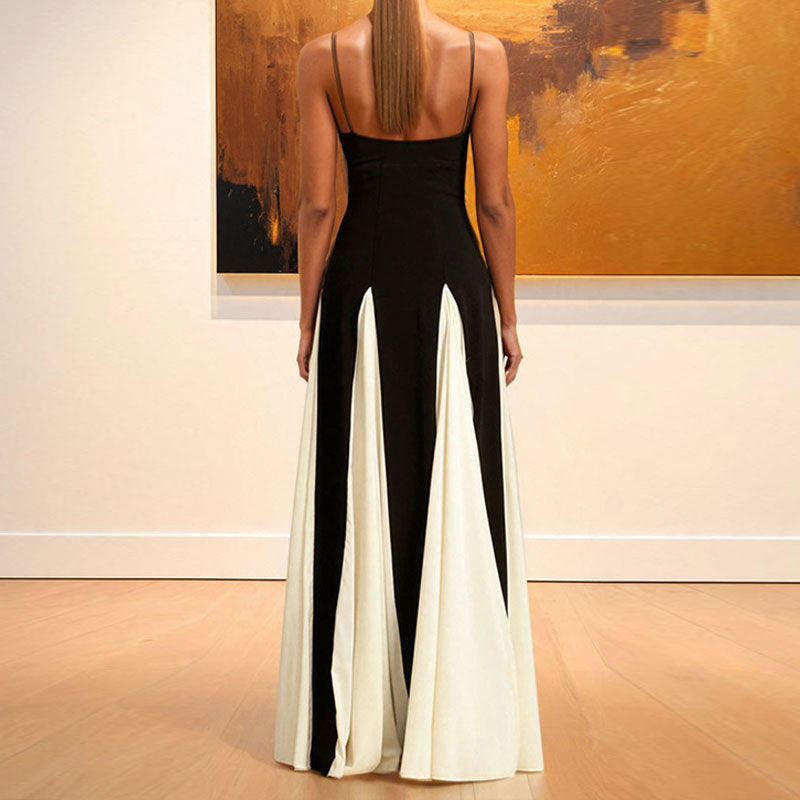 Women's Clothing Backless Slim Fit Elegant Dress - Addy Mart