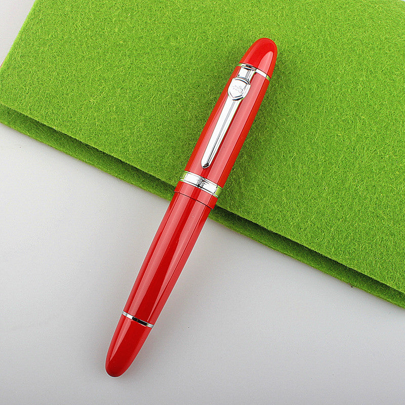 Business Office Metal Signature Signed Pearl Round Beads Neutral Ball Pen - Addy Mart