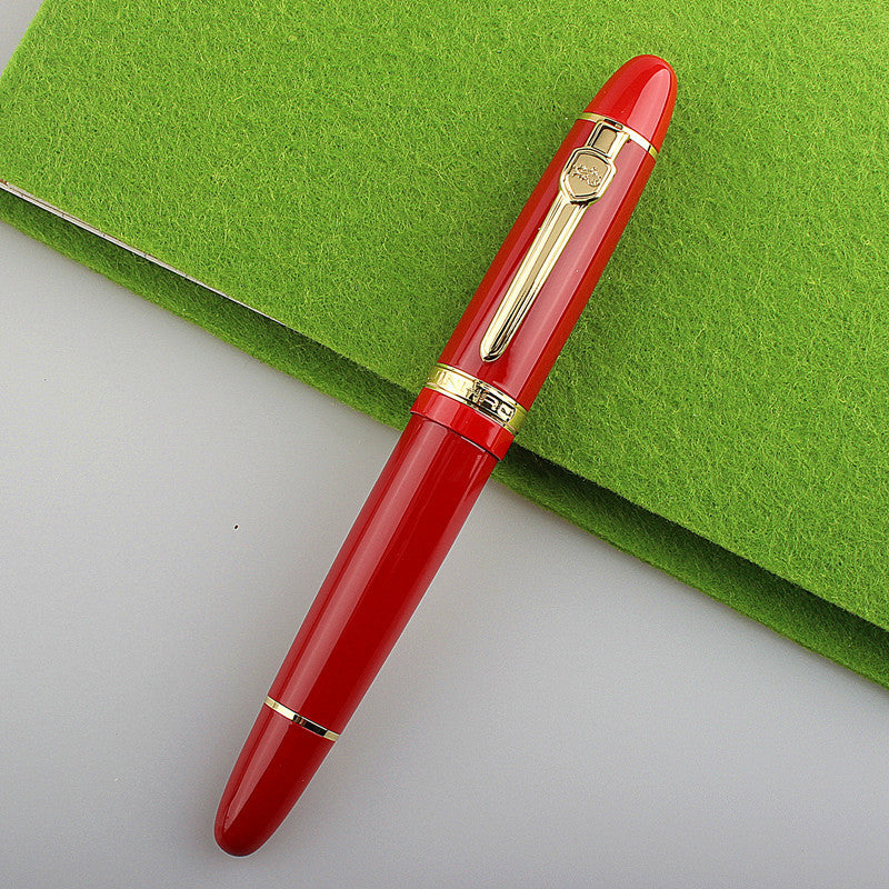 Business Office Metal Signature Signed Pearl Round Beads Neutral Ball Pen - Addy Mart