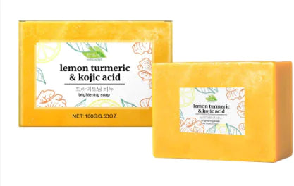 Lemon Turmeric Body Soap - Natural and Refreshing - Addy Mart