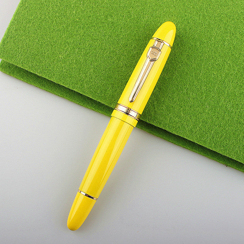 Business Office Metal Signature Signed Pearl Round Beads Neutral Ball Pen - Addy Mart
