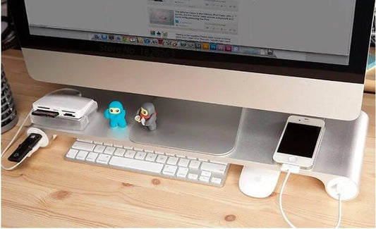 Aluminum Desktop Monitor Stand - Addy Mart