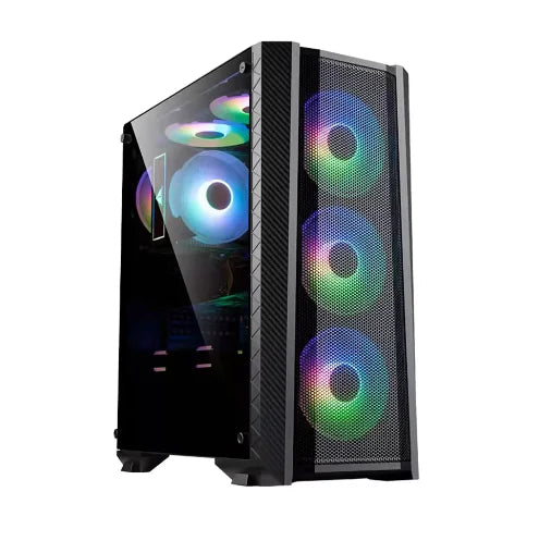Computer Case Double-sided Tempered Glass Full Side Transparent - Addy Mart
