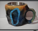 400ml Resin Mineral Crystal Coffee Mugs With Handles Elegant Fake Mineral Crystal Cup For Workplace Home Decor Christmas Gift Kitchen Gadgets - Addy Mart