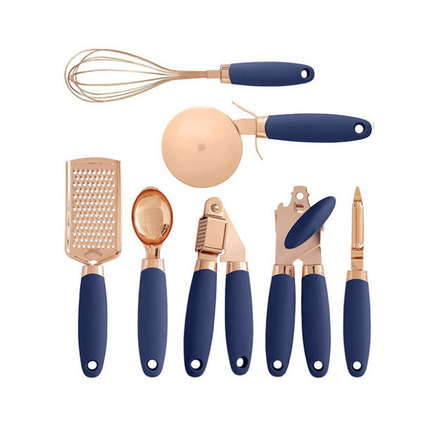 Kitchen Household Peeler Gadget Copper Plating Set - Addy Mart