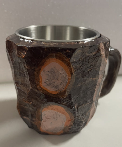 400ml Resin Mineral Crystal Coffee Mugs With Handles Elegant Fake Mineral Crystal Cup For Workplace Home Decor Christmas Gift Kitchen Gadgets - Addy Mart