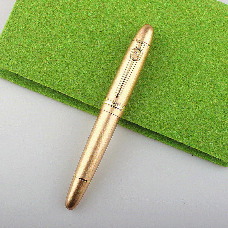 Business Office Metal Signature Signed Pearl Round Beads Neutral Ball Pen - Addy Mart