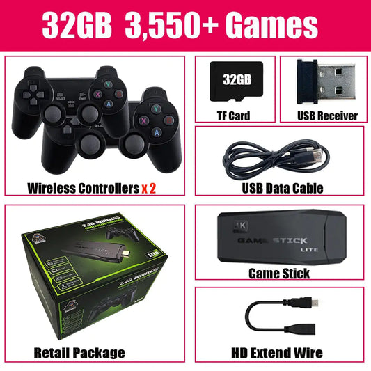 HD Video Game Stick Console - Just Plug and Play! - Addy Mart